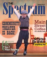 Community theater is back! - The Spectrum Magazine - Redwood ...
