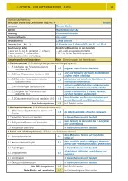 3. Arbeits- und Lernsituationen (ALS) - Spedlogswiss