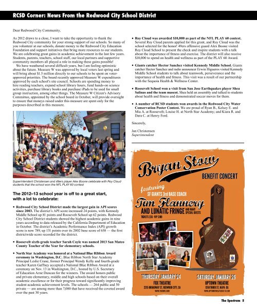 Spectrum - The Spectrum Magazine - Redwood City's Monthly ...