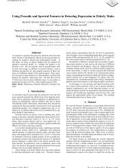 Using Prosodic and Spectral Features in Detecting Depression in ...