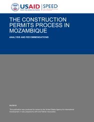 the construction permits process in mozambique - Support Program ...