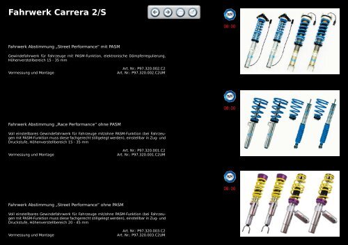 Infos zum Tuning-Programm. - speedArt