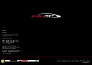 Conversion program for Porsche 970 Panamera - speedART
