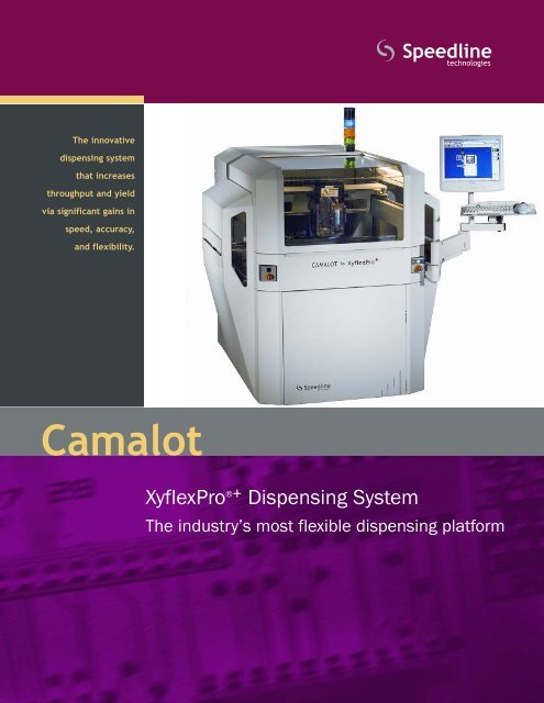 Camalot XyflexPro+ Brochure 2.09.qxp - Speedline Technologies