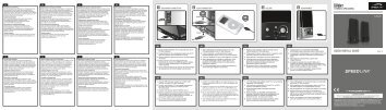 QUICK INSTALL GUIDE - SPEEDLINK