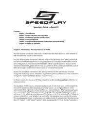 Download the Speedplay Guide to Pedal Fit
