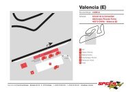 Infos Infrastruktur & Fahrerlagerplan (pdf) - Speer Racing