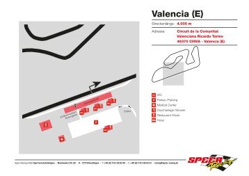 Infos Infrastruktur & Fahrerlagerplan (pdf) - Speer Racing