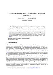 Optimal Efficiency-Wage Contracts with Subjective Evaluation
