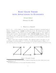Basic Graph Theory with Applications to Economics - Indian ...