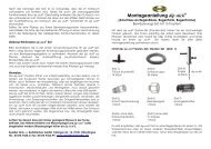 Montageanleitung dip stick - Speidel Tank