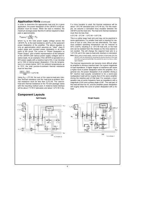 LM1875 20W Audio Power Amplifier - SP-Elektroniikka