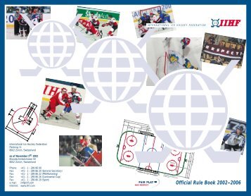 Official Rule Book 2002–2006 - Spelregels