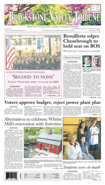 Blackstone Valley Tribune - Southbridge Evening News