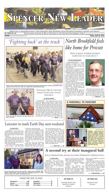 april specials - Stonebridge Press and Villager Newspapers