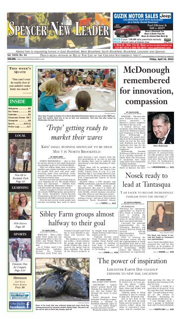 7/13 Tribune copy 1 (Page 1) - Southbridge Evening News