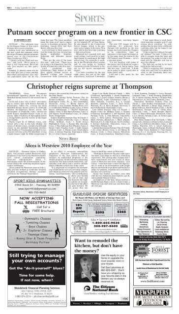 Putnam - Southbridge Evening News