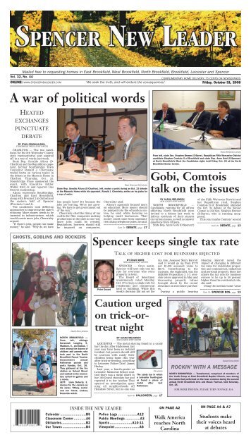 North Brookfield - Southbridge Evening News