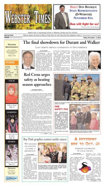 November 02, 2012 - Southbridge Evening News