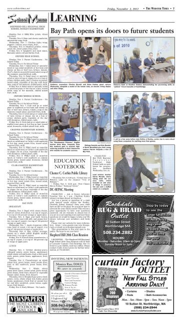 November 02, 2012 - Southbridge Evening News