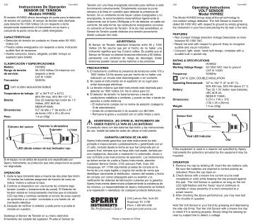 Final HVH602 - Sperry Instruments