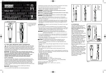 Sperry Instruments