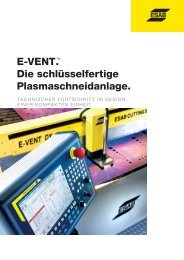 E-VEN TTM - ESAB Cutting Systems