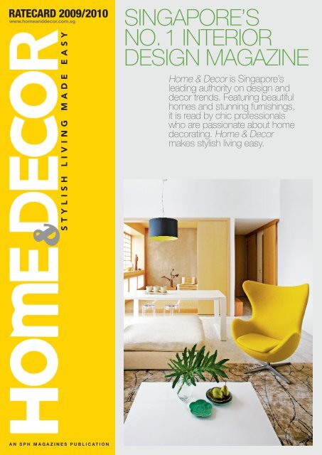 singapore\'s no. 1 interior design magazine - SPH Magazines
