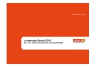 KulturSPIEGEL: Leseproben-Spezial 2013 - Spiegel-QC