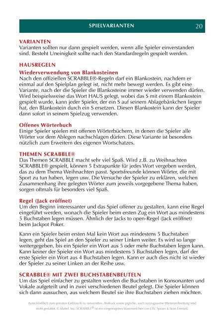 Scrabble Blankostein Scrabble Blankostein