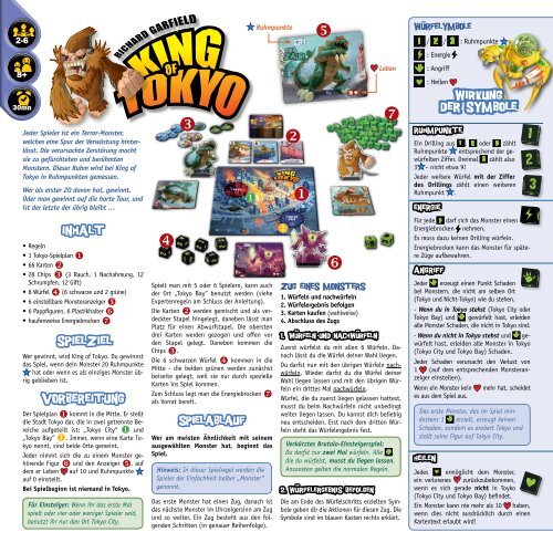 King of Tokyo Regel