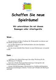 Flyer zum ausdrucken - SpielLandschaftStadt e.V