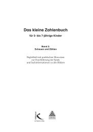 Das kleine Zahlenbuch - Friedrich Verlag