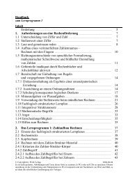 5 7 7 7 8 1.4 Aufbau eines verinnerlichten ... - SpielundLern.de