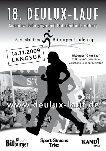 18. Deulux-lauf - Läufergruppe Langsur