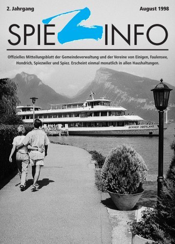 08august spiezinfo98 - in Spiez