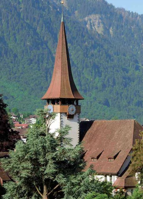 SPIEZ HISTORISCH: Die Kirchen in der Gemeinde Spiez - in Spiez