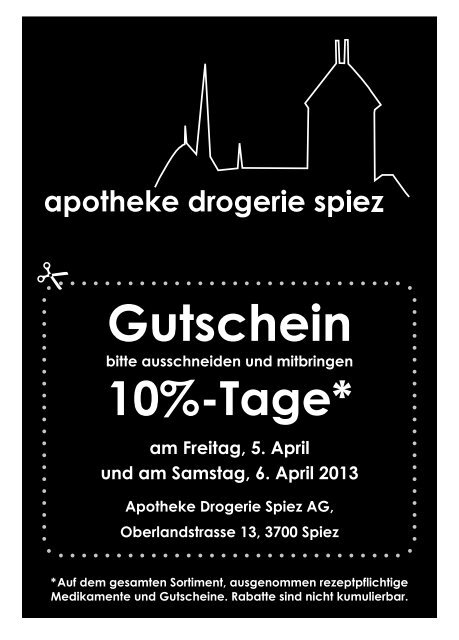 SpiezInfo April 2013 DS - in Spiez