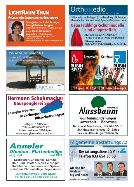 SpiezInfo April 2013 DS - in Spiez