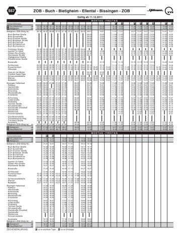 Neuer Fahrplan Linie 557 zum Download - Spillmann