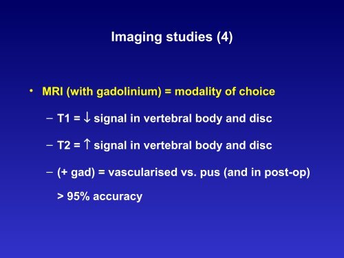 Discitis And Vertebral Osteomyelitis