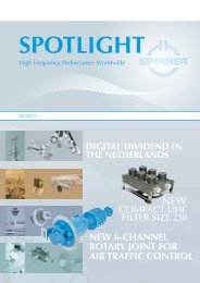 2/2013 (PDF) - SPINNER GmbH