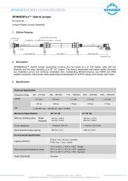 Data Sheet - SPINNER GmbH