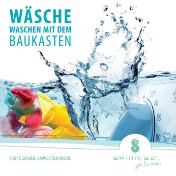 wäsche waschen mit dem - Spinnrad