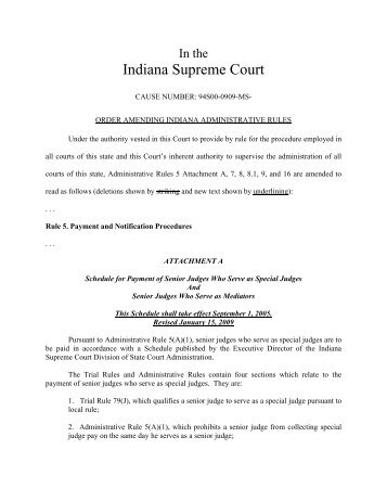 Administrative Rules - The Indiana Law Blog