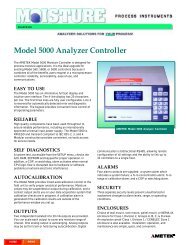 Ametek 5000 CONTROLLER PDF