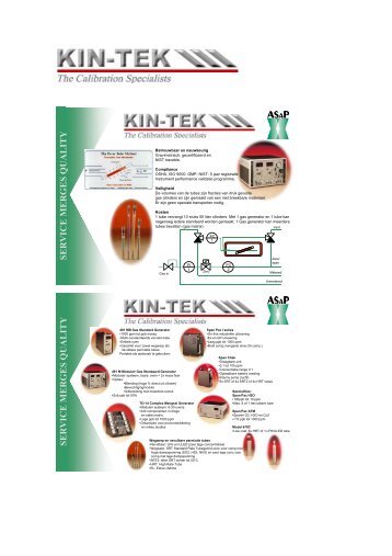 Kintek Permeation tubes PDF