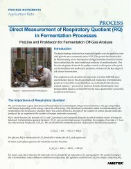 Ametek Respiratory Quotient PDF - Analytical Solutions and ...