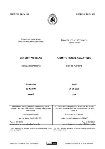 Europees Parlement (pdf) - Direction gÃ©nÃ©rale Institutions et ...