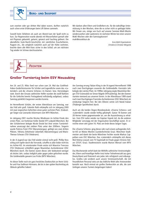 Ausgabe 2-2012 - ESV Neuaubing